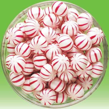 tie one on: new apron theme-peppermint candy!
