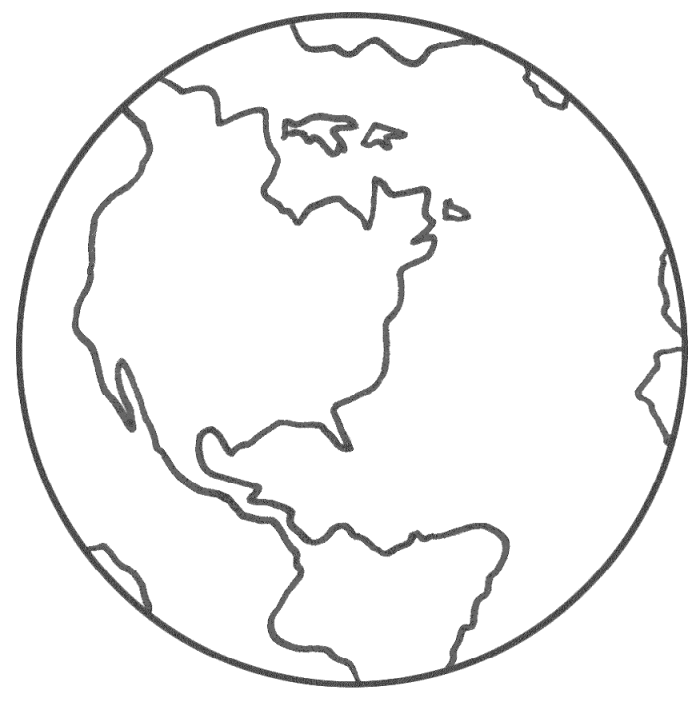 Free Earth Cartoon Black And White, Download Free Earth Cartoon Black And  White png images, Free ClipArts on Clipart Library
