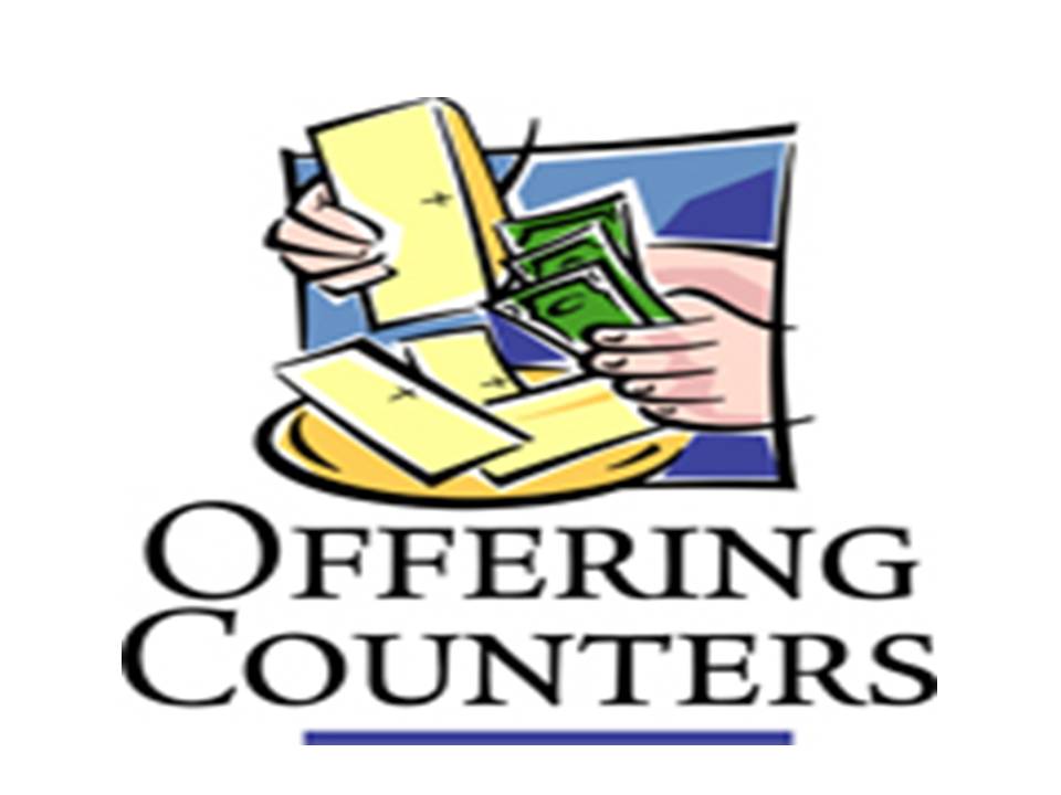 St. Paul Lutheran Church: Offering Counters