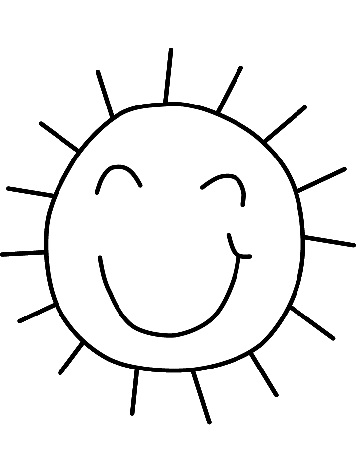 Coloring Pictures Of The Sun And Moon : Pictures Of The Sun To 