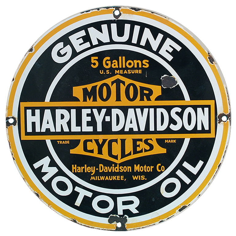 Vintage Harley Davidson Logo 