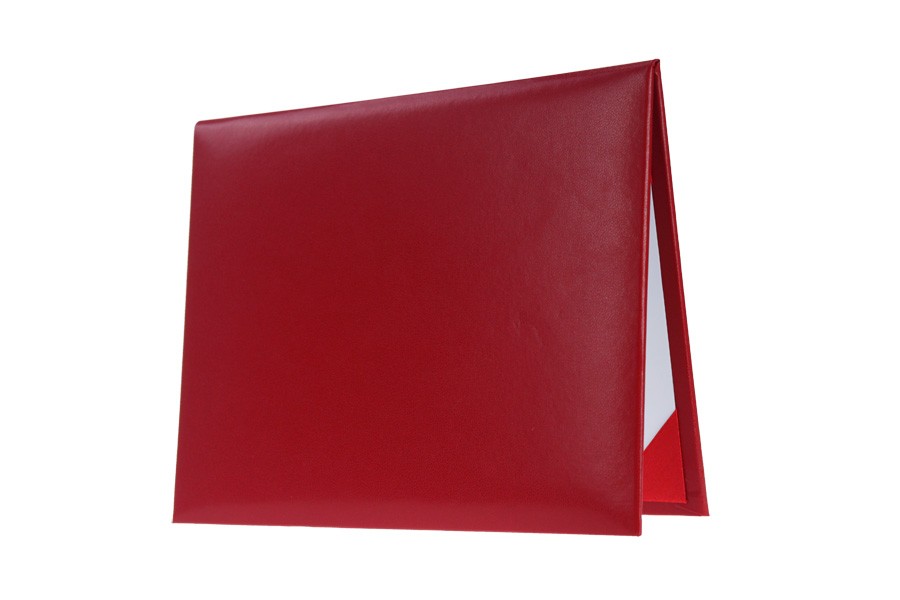 Red Diploma Cover - Graduation Shop