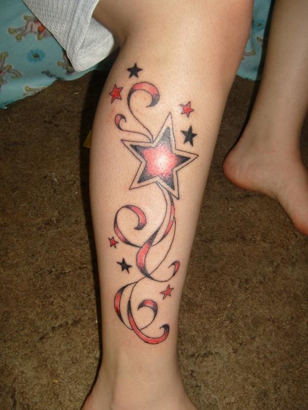 Simple Star Tattoos Designs For Girls 2014 | Its In Fashion