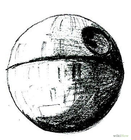 How to Draw the Death Star: 9 Steps (with Pictures) - wikiHow