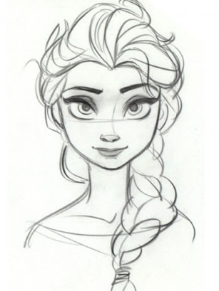 How to Draw Elsa from Frozen for Android