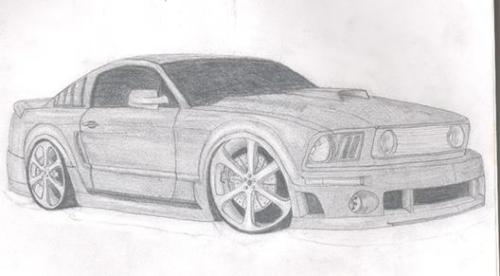 car drawing - WetCanvas