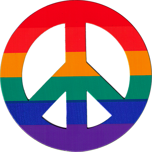 reportereufr - peace symbol in text form