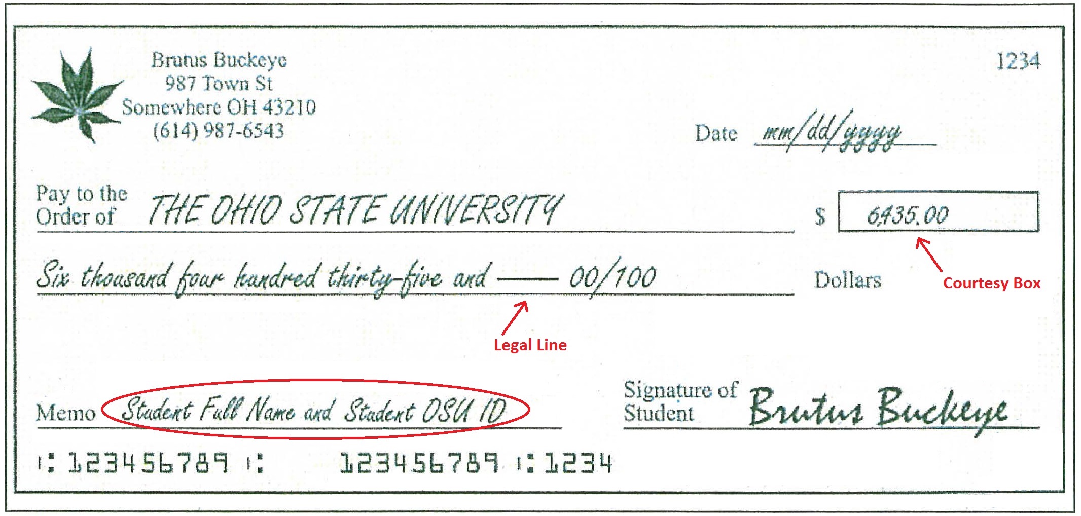 How To Fill Out A Temporary Check From Td Bank / ezCheckPersonal Check