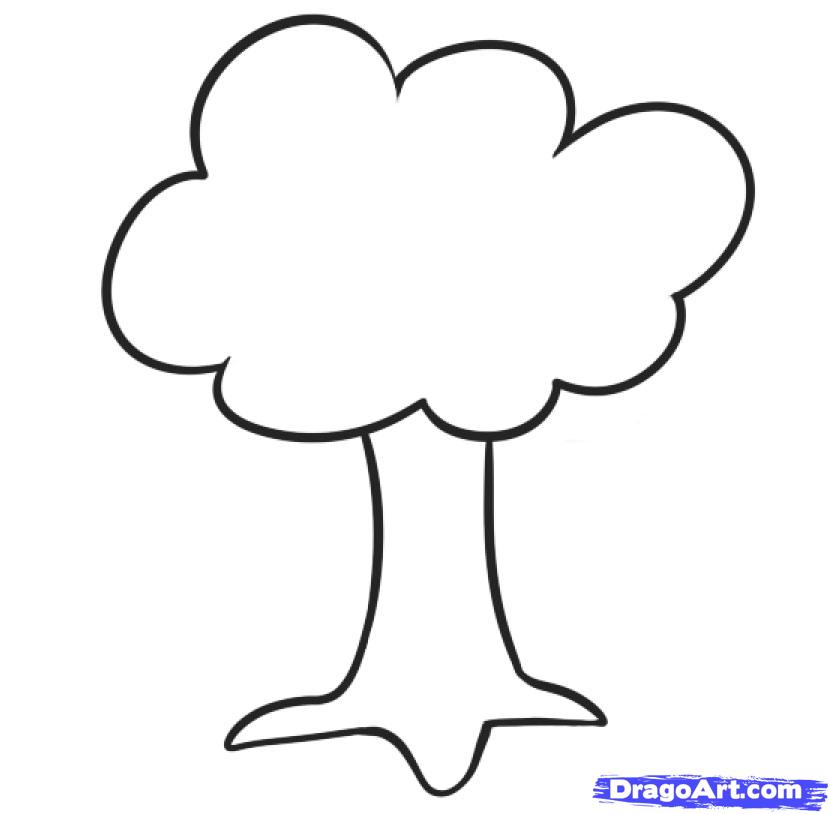 Featured image of post Trees Drawing Easy Small : To make life easy the clothing of a tree can be broken down into a collection of similar elements.