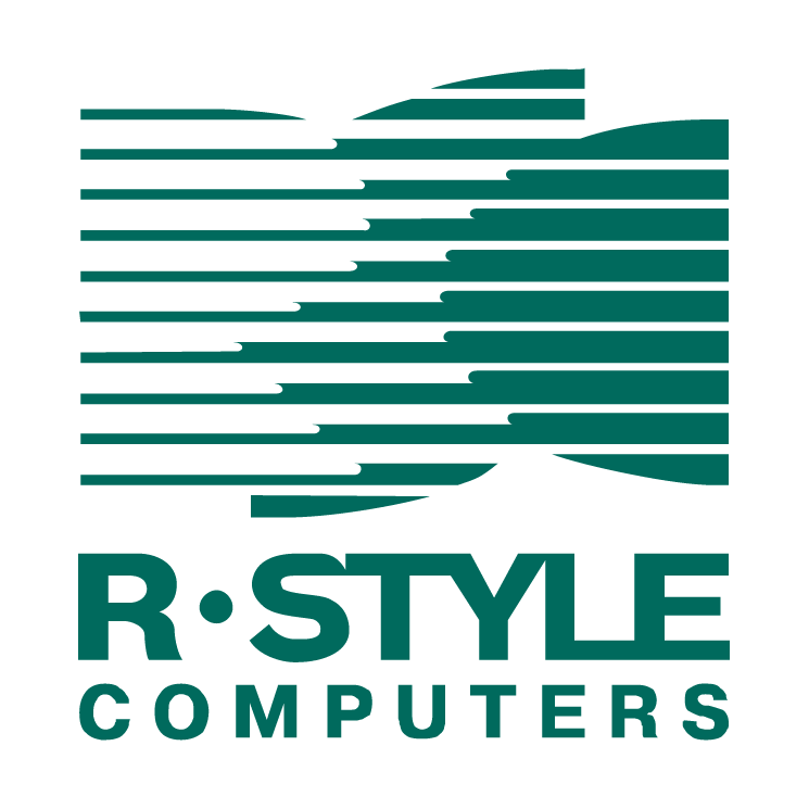 R style computers Free Vector 