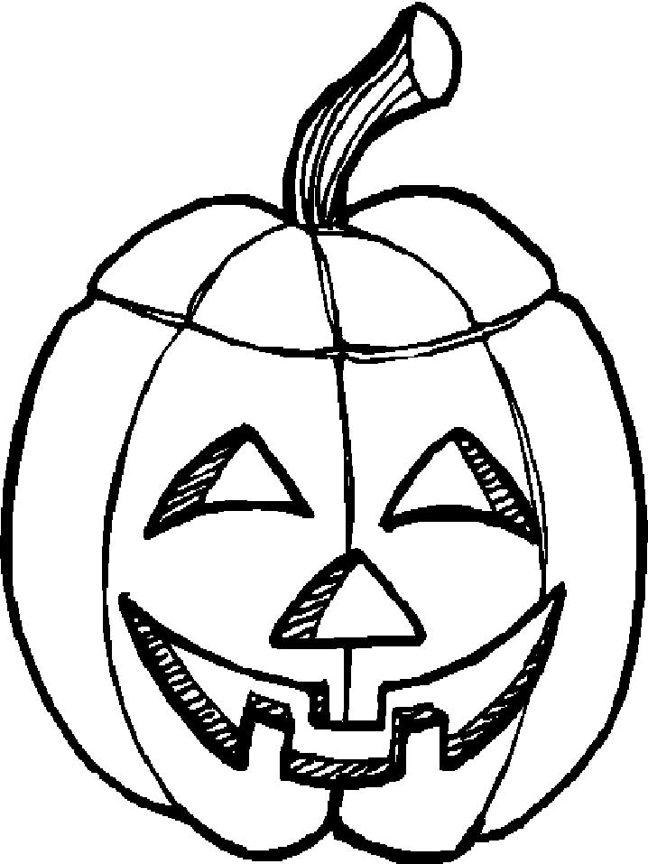 Halloween Art: Jack-O-Lantern.