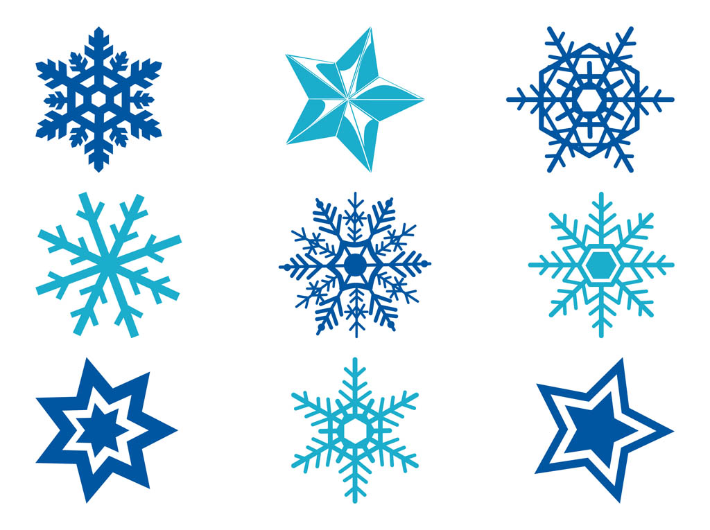 Free Snowflake Vectors