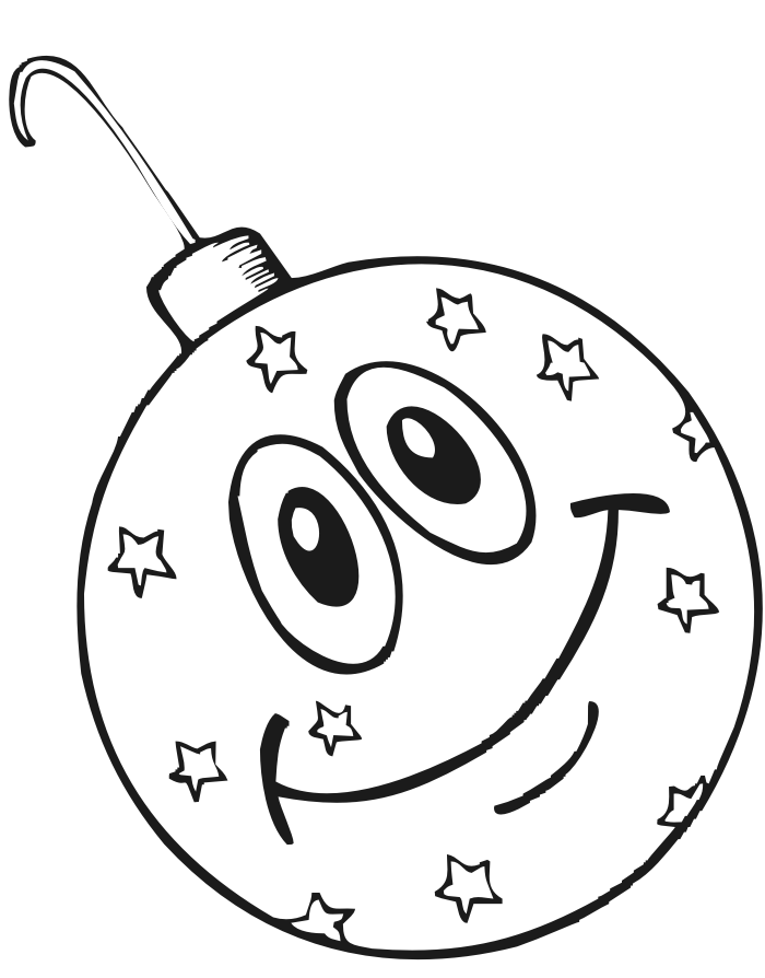 Christmas Decorations Coloring Pages | quotes.