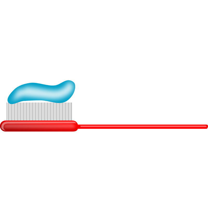 clipart toothbrush and toothpaste - photo #45