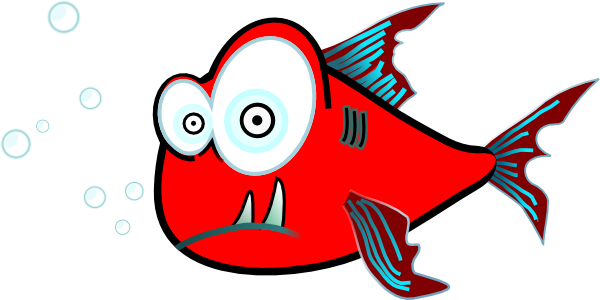 Red Fish clip art - vector clip art online, royalty free  public 