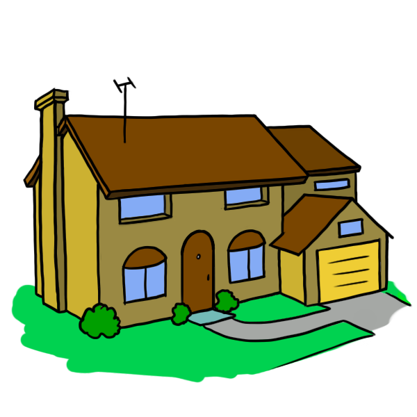 free printable clipart of a house - photo #48