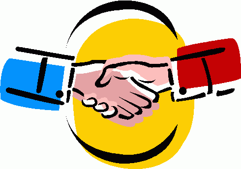 Hand Shake Clipart - Clipart library