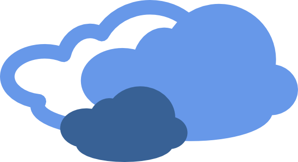 Cloudy Symbol - Clipart library