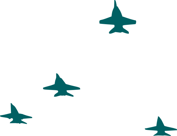 Navy Planes Formation clip art - vector clip art online, royalty 