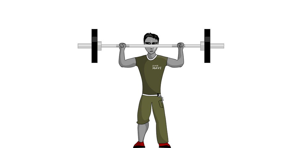 Barbell Military Press - Standing