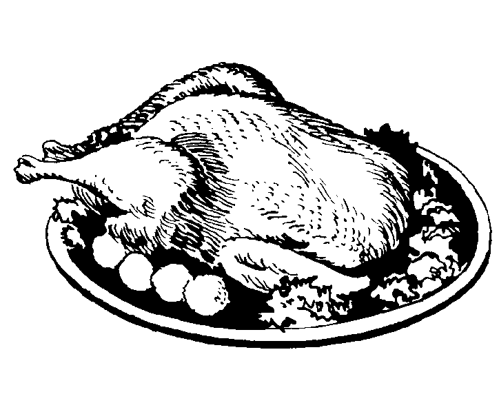 clipart chicken cooked - photo #36