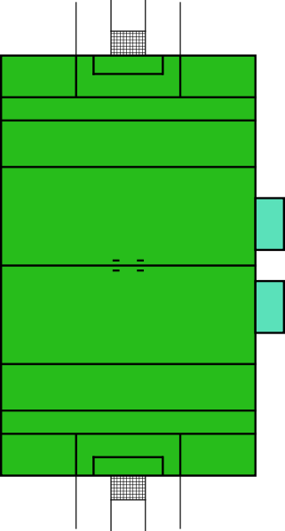Printable blank football field diagram - InfoCap Ltd.