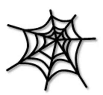 Black clip art spider web | Clipart library - Free Clipart Images