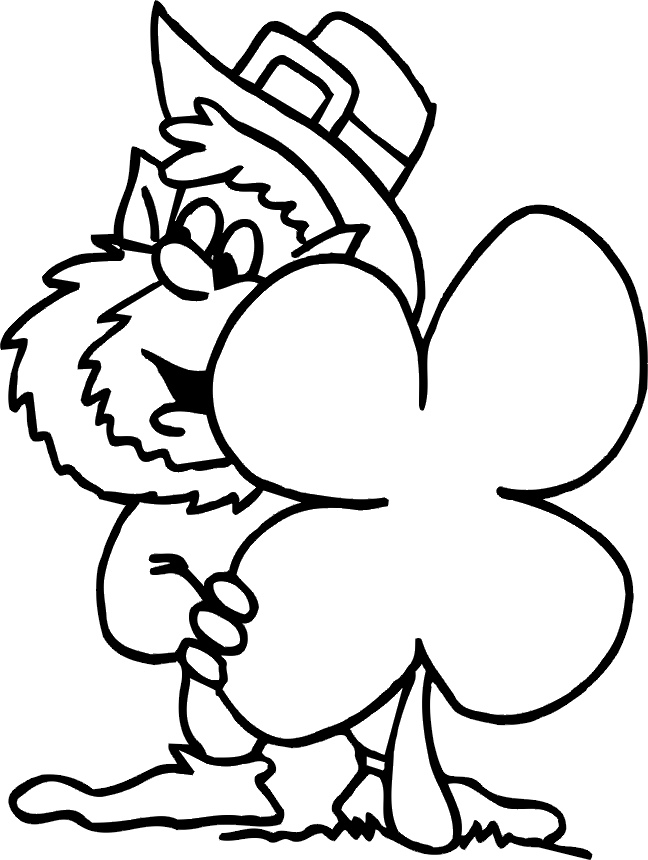 coloring pages st patricks day