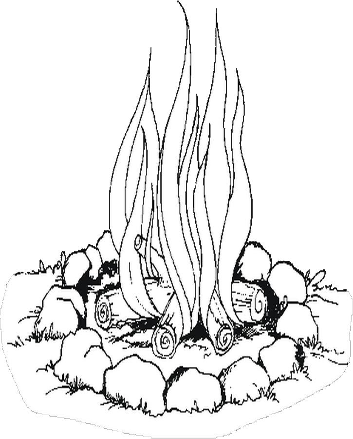 free campfire drawing download free campfire drawing png