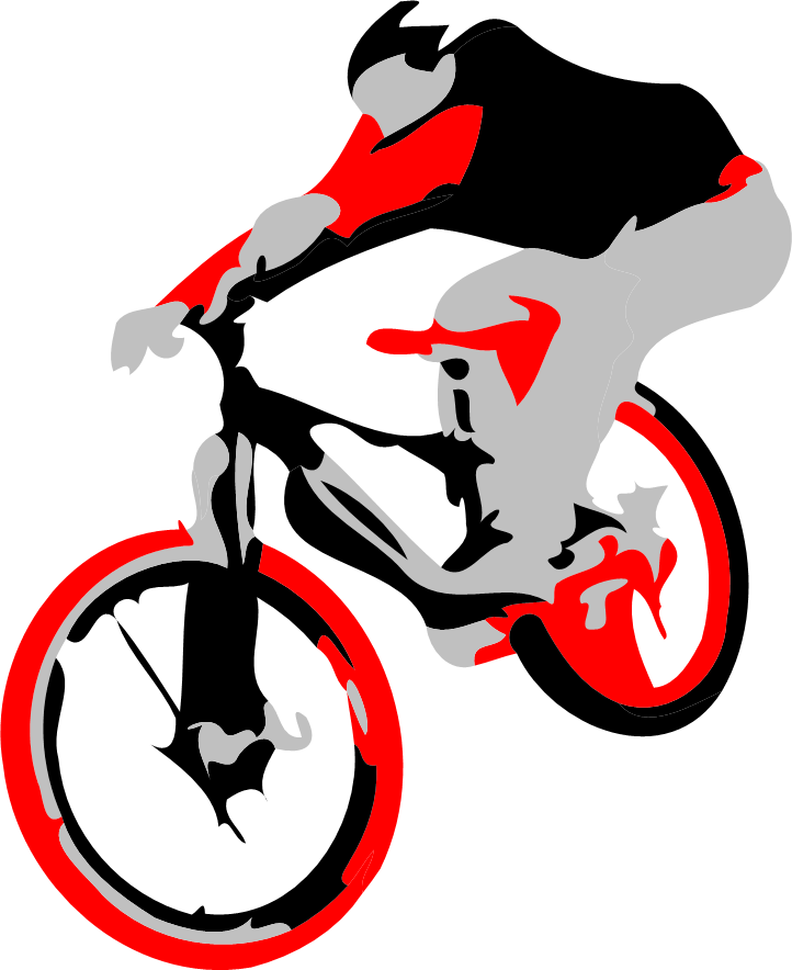 Mountain Bike Shirts - Free Vector Design - Ollie Bike Trick