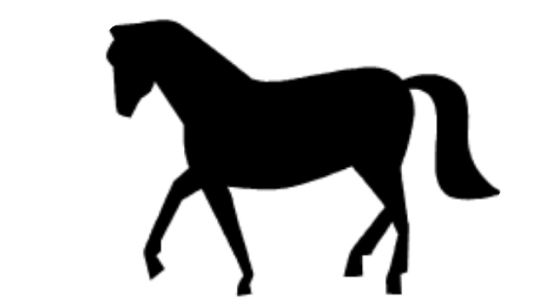 Horse Clip Art Black And White