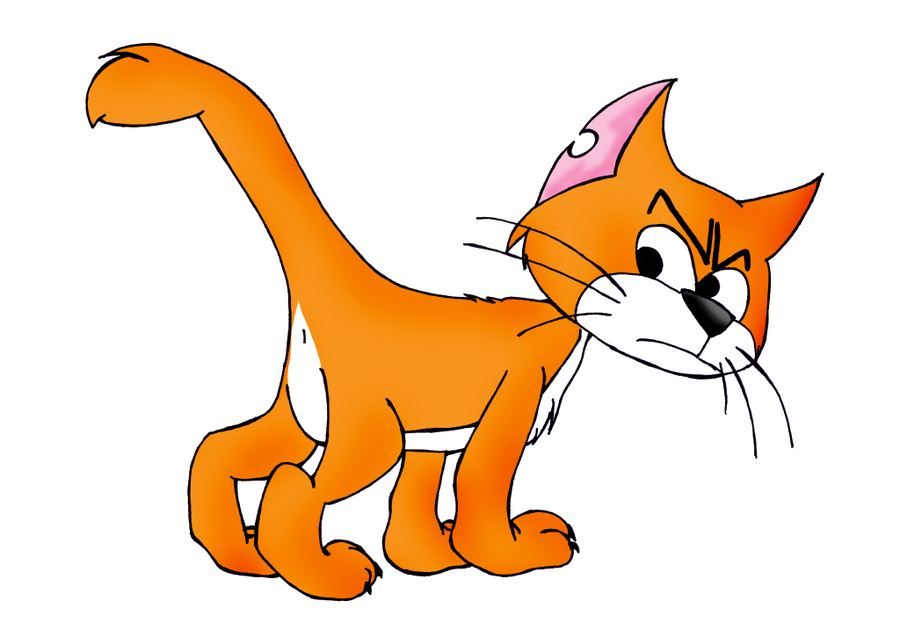  orange Cat Cartoon Names Clip Art Library