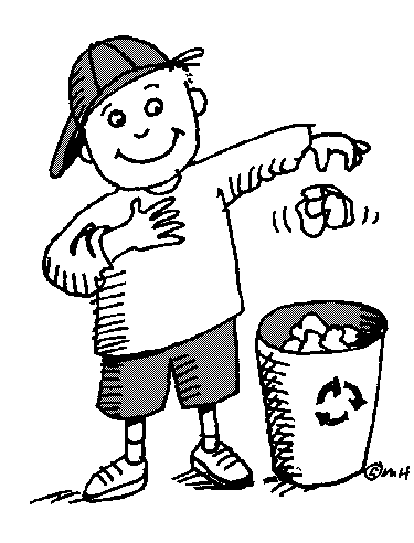 kid recycling - Clip Art Gallery