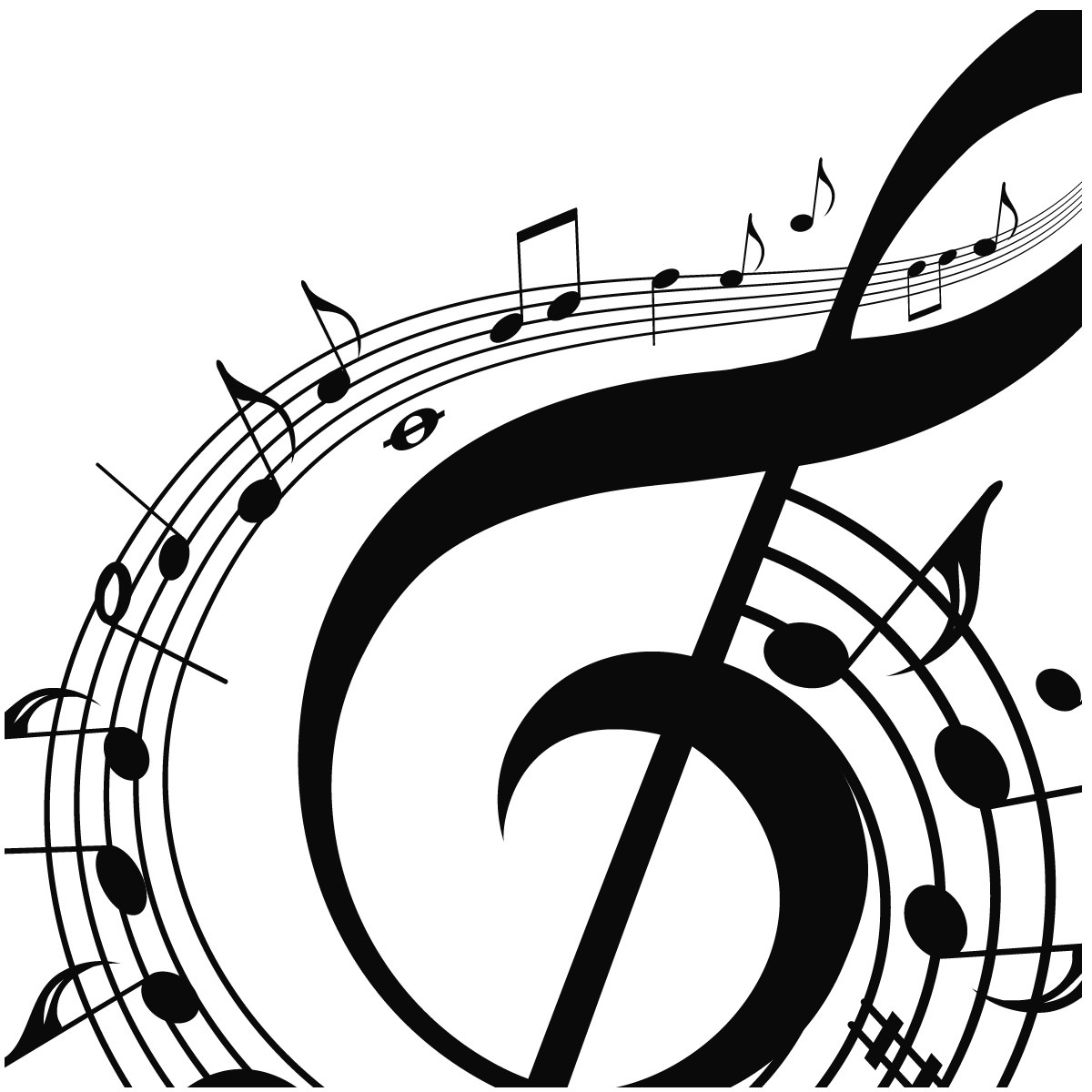 printable music note symbol Clip Art Library
