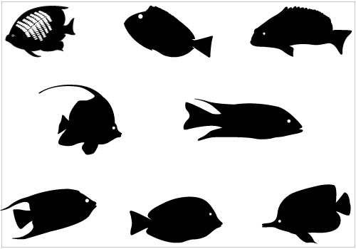 Fish Vector GraphicsSilhouette Clip Art