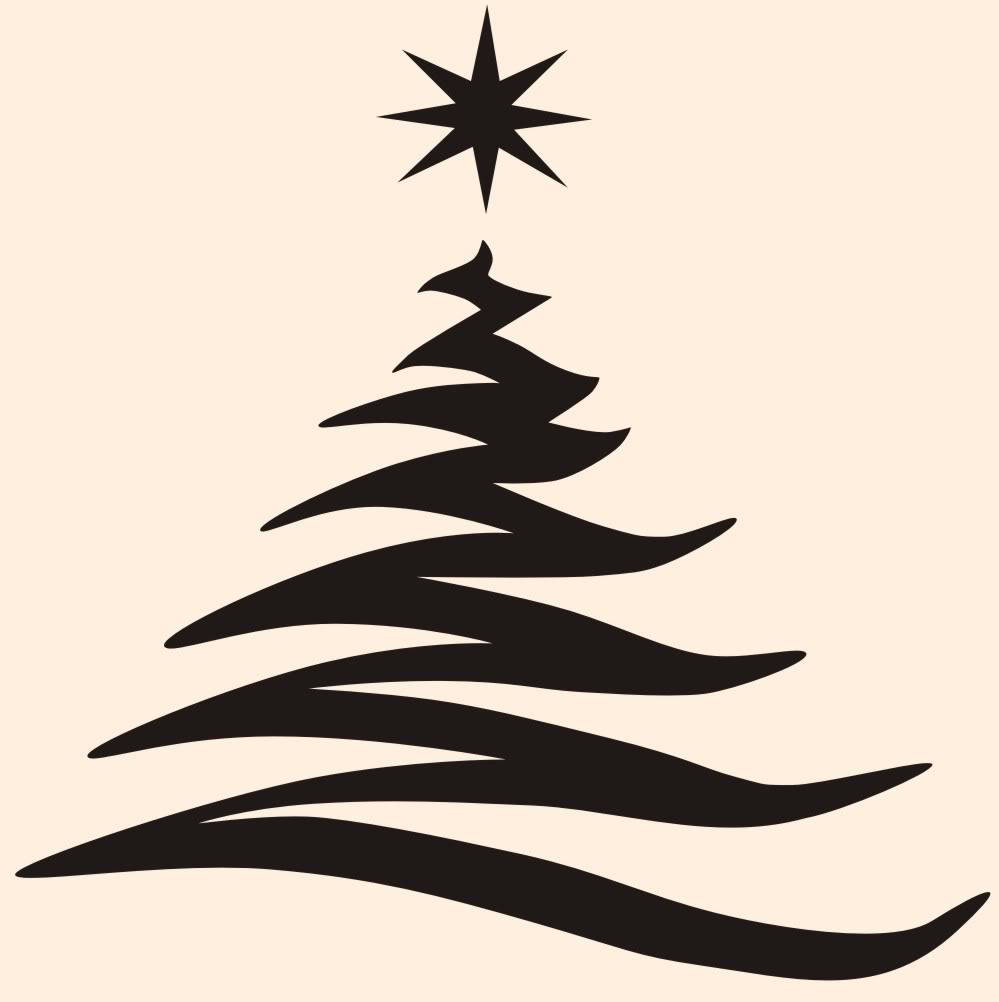 Christmas Tree Silhouette - Clipart library