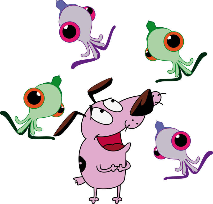courage and baby squid by GTH089 on Clipart library