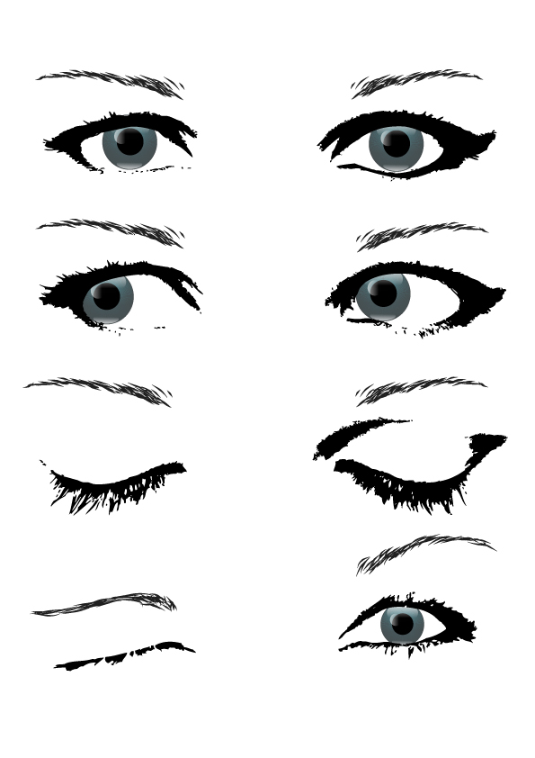 Female Eye Stock by boiled-frogs on Clipart library