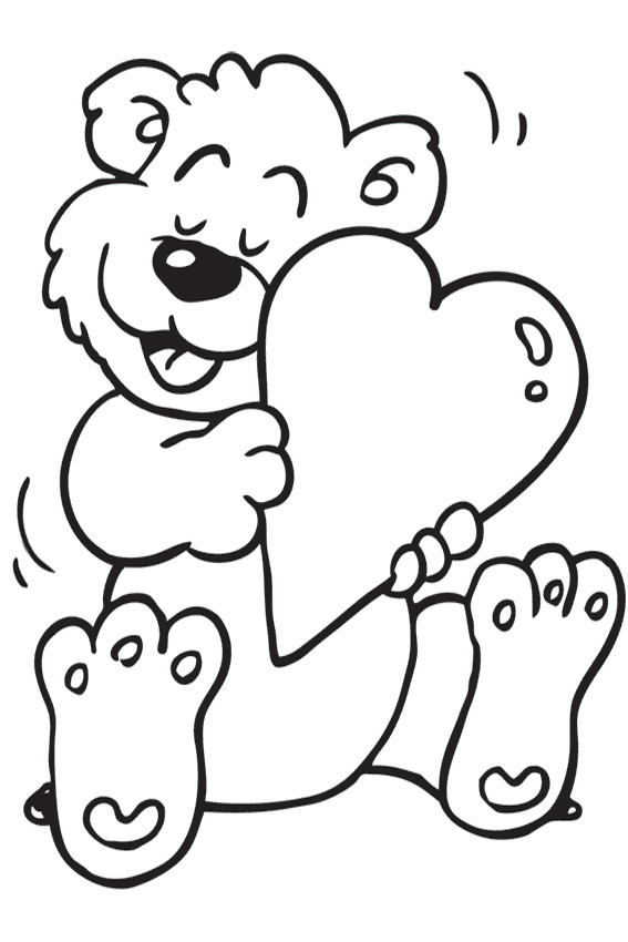 An overview of all kind of valentines day coloring pages about 