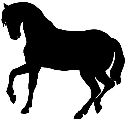Free Horse Stencil Pattern