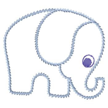Basic Elephant Outline Images  Pictures - Becuo