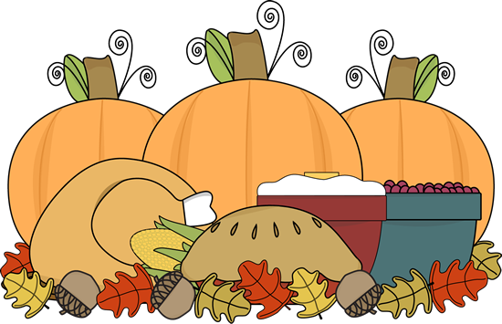 Thanksgiving Feast Clip Art - Thanksgiving Feast Image