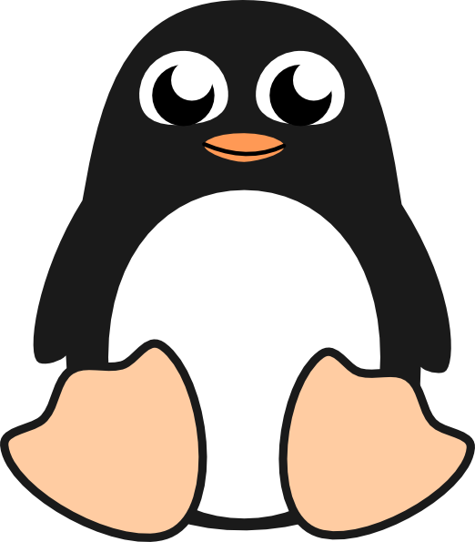 winter penguin clip art - photo #19