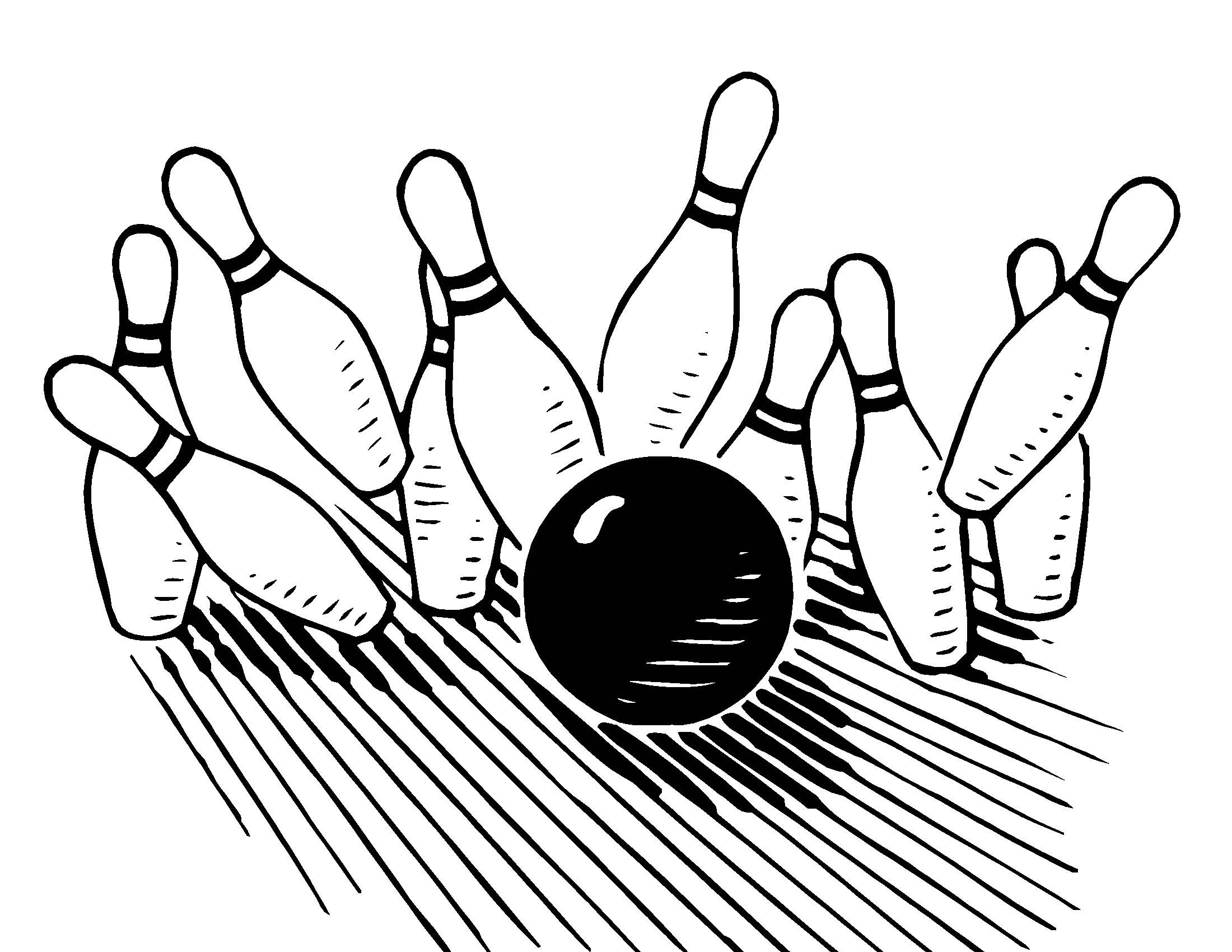Images For  Real Bowling Pins And Ball