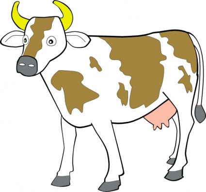 Cow Clip Art Outline | Clipart library - Free Clipart Images