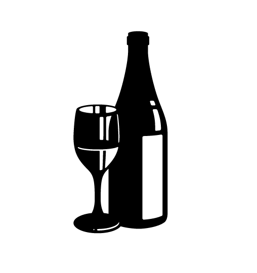 clipart wine glasses and bottles - photo #33
