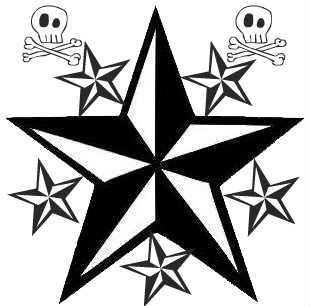 nautical stars graphics and comments