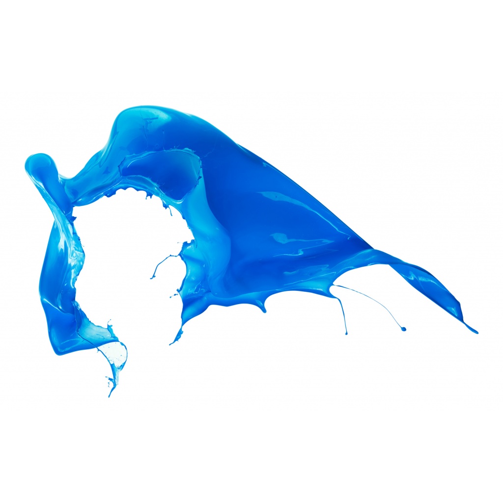 Blue Splash Of Paint - Clipart library