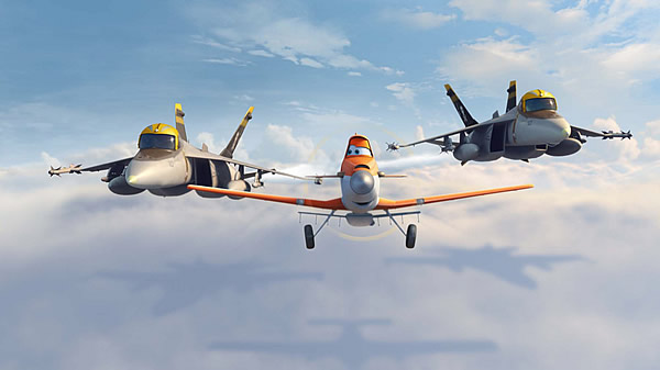New Pixar Cartoon: Planes 2013 | Girl watching movies