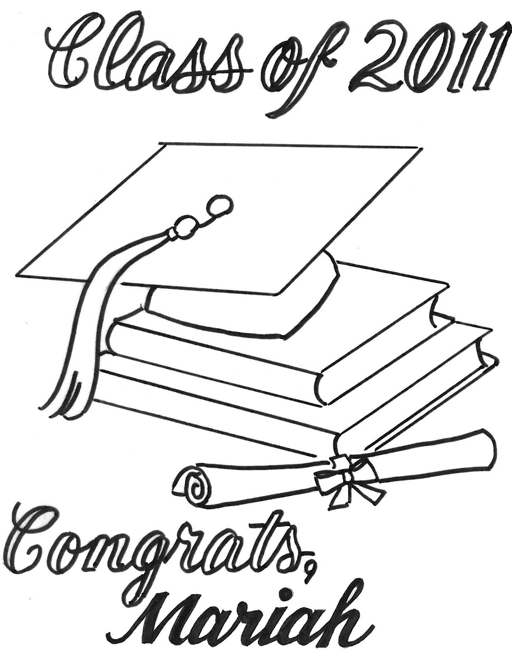 Designs For Graduation Drawings Clip Art Library